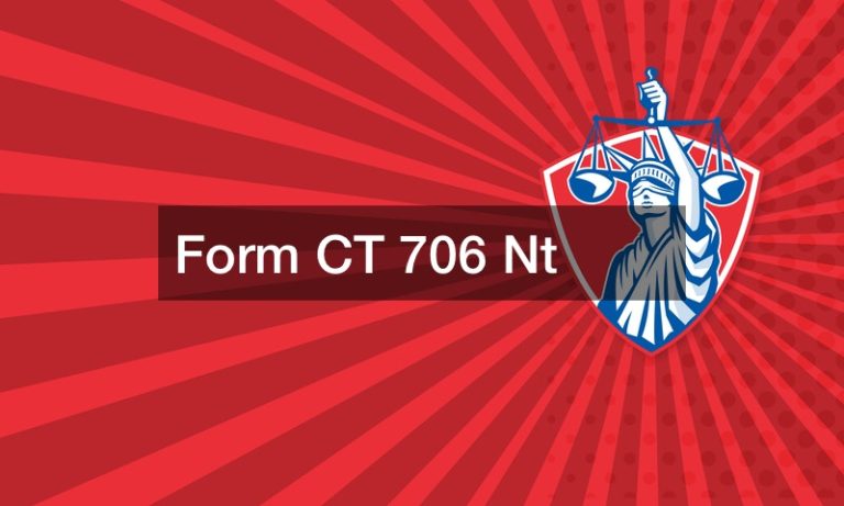 Form CT 706 Nt