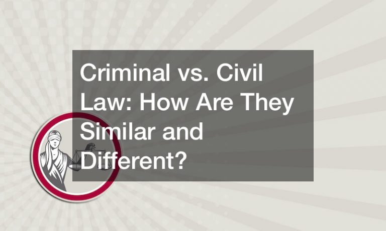 Criminal vs. Civil Law  How Are They Similar and Different?